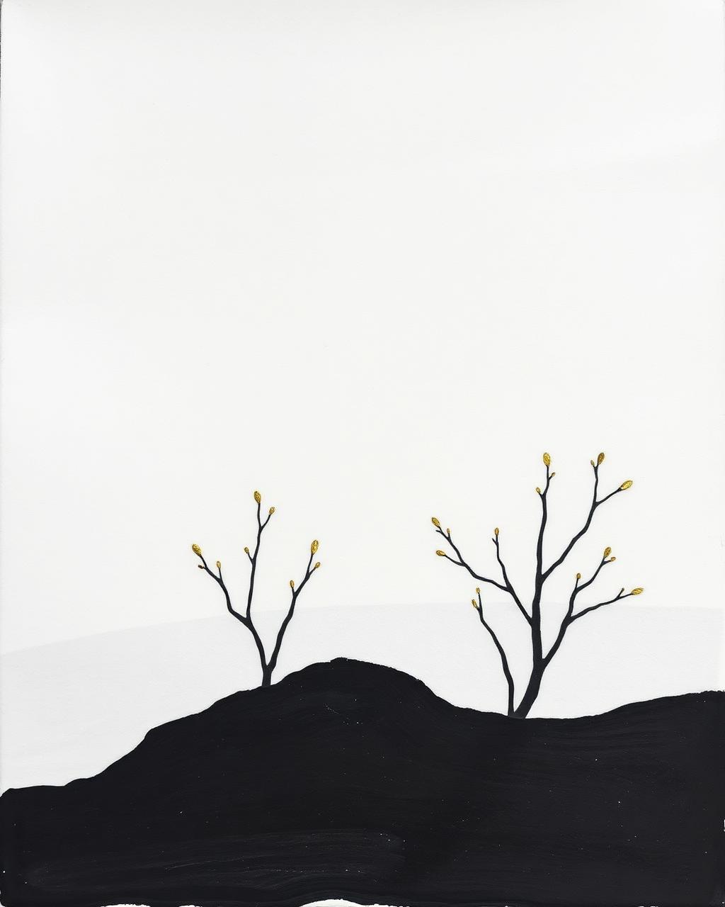 Two Trees, Gold by Zara Khan